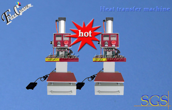 China Pneumatic Logo Printing Machine Sublimation Heat Press Transfer Machine supplier