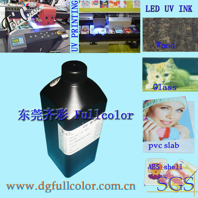 China White Printing Inks, Flatbed Printer Refill Led Curable Ink For Epson DX5 DX6 DX7 Inkjet Printhead supplier