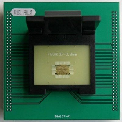 China programmer adapter FBGA137 mobile flash memory chip adapter for up818 up828 supplier