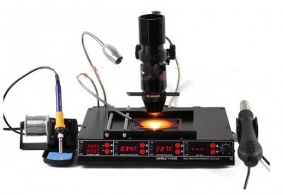China Brand new YIHUA 1000B Infrared Bga Rework Station 1000A 1000B 3 in 1 Soldering Station supplier