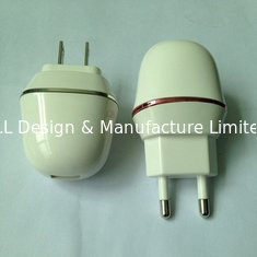 China milk white USB car charger supplier