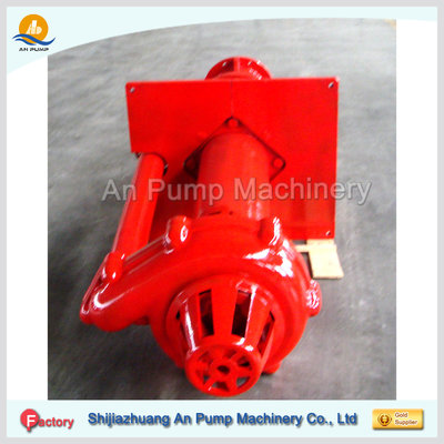 China High Cr Mo Ni alloy rubber liner Submersible sump pump vertical slurry pump supplier