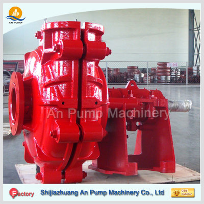 China red color industrial abrasive slurry pump supplier