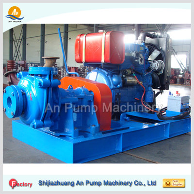 China heavy duty high chrome river sand conveyer pump supplier