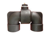 Salt bath carburizing material single flow type low speed R1‘’-R2‘’ pipe swivel joint
