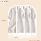 Puting Suit dress covers home storage protect cover travel bagdurable chain customized facility PVEA 60*45cm with chain
