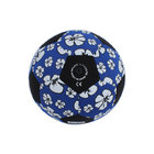 OEM printed football cloth toy ball soccer fabric covered ball