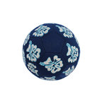 OEM printed football cloth toy ball soccer fabric covered ball