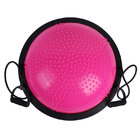 Target Audit Factory Yoga Half Ball Balance Trainer Exercise Massage Ball with Resistance Band