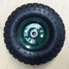 China Manufacturer of Rubber Wheel (4.10/3.50-4) - Green Steel Rim