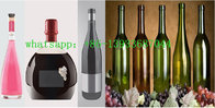 lead  free  heat resistant Borosilicate Glass  art Wine Bottle