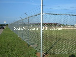 China 4x50-ft. 11.5-Gauge Galvanized Steel plastic chain link fencing supplier