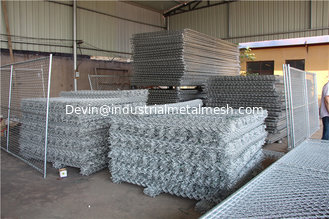 China Best price high quality used galvanized chain link temporary fence supplier