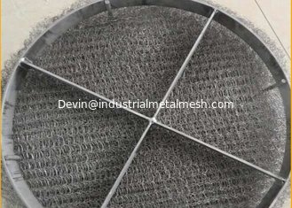 China Anti-Corrosion Knitted Wire Mesh/Mesh Mist Eliminator /  Stainless Steel York Mesh Demister Mist Eliminator supplier