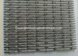 China Flat-Wire Decorative Mesh Colorado Stainless Steel 304 36&quot; X 48&quot; supplier