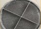 Anti-Corrosion Knitted Wire Mesh/Mesh Mist Eliminator /  Stainless Steel York Mesh Demister Mist Eliminator supplier
