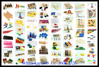 China China supplier pink tower montessori material / montessori teaching material / montessori supplier