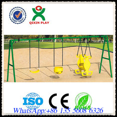 China Baby Seat Swing Set for Baby , Outdoor Swing Seat Set for Kindergarten supplier