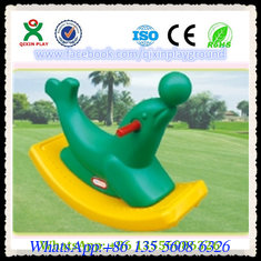 China Creative Design Children Sea Lion Plastic Rocking Horse Toy for Inner Place Items QX-155G supplier
