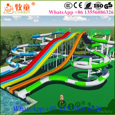 China 7 m Platform Height Fiberglass Swimming Pool Slides supplier