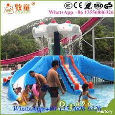 China Amusement Park Kids Water Play Equipment Fiberglass Octopus Slides for Pool supplier