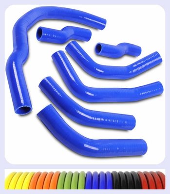 Blue For KTM 450 EXC 450 EXC-R 2008-2011 Silicone Radiator Heater Coolant Hoses