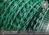 Cross Coil Concertina Razor Wire | 1000mm outside diameter | BTO-30 | Razor Wire China Factory