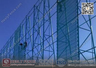 HESLY Wind & Dust Suppressing Barrier System for Coal Yard | China Wind Barrier Exporter