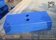 Temporary Fencing Plastic Block with UV3 Blue Color | AS4687-2007