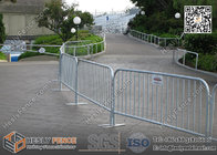 Steel Crowd Control & Pedestrian Barriers with steel flat feet | 1.1X2.2m | AS4687-2007