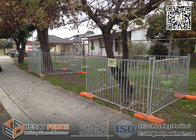 Australia Standard Temporary  Fence Panels for residentional, 2100mm high, 32mm O.D pipe, 60X150mm mesh aperture