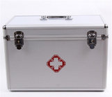 Aluminum home medicine storage case hard box