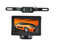 China 12V Auto Rear View Cameras with monitor 2 video inputs 4.3'' distributor