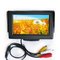 cheap  Universal DC12V Color TFT Vehicle LCD Display 4.3 inch With Sunshade