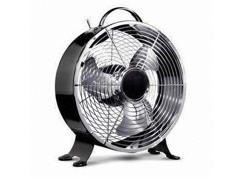 China Home Appliance Retro Metal Electric Desktop Fan with Two Speed 25W supplier