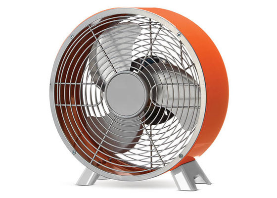 China Sturdy Metal Grill Retro Oscillating Table Fan Two Speeds With CE &amp; ETL 780 Airflow supplier