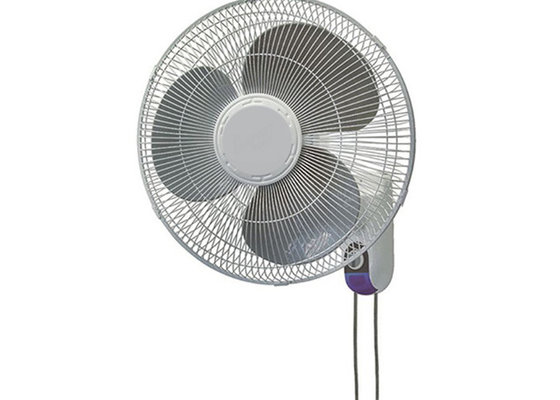 China Portable Electric Wall Fan 65W 3 Speed Copper Wire Grow Systems RoHS Certificate supplier