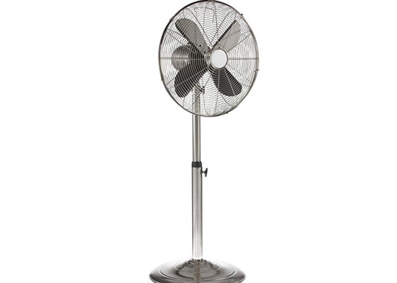 China Classic Stand Up Fan 3 Blade Copper Motor 3 Pin Plug ETL Listed / Decorative Oscillating Floor Fans supplier