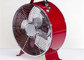 Fashion Air Ventilation Retro Metal Fan For Bedroom / Office Or Relaxing Area supplier