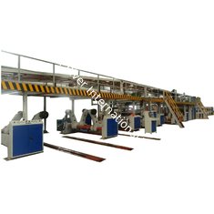 China Economic type 3-ply Corrugated cardboard production line,corrugated carton making plant supplier