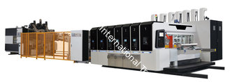 China automatic box folder gluer machine,carton box printing slotting die cutter supplier