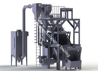China Casting Cleaning Tilting Drum Type Shot Blasting Cleaning Machine supplier