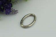 Good Quality Alloy 38 MM Hanging Brush Anti Brass Color Metal O Spring Gate Round Ring