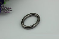 Fashion Strong Zinc Alloy Purse Making Hardware Spring Opening O Rings 29MM For Strap