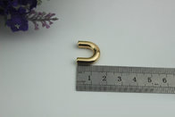 Handbag accessory gunmetal color 10 mm zinc alloy metal arch bridge for purse