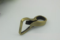 New style zinc alloy 4 color provide bag accessory 25 mm & 31 mm width triangle snap hook