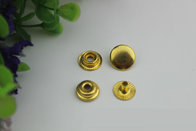 Luggage hardware 12.5 mm four color iron single sided snap buttons for clothing