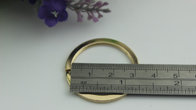 Manufacturing various color iron key chain accessories 29 mm small split key ring