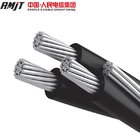 Xlpe insulated Aluminum conductor abc cable code murex 0.6/1kV AAC / ACSR / AAAC Aerial Bundled Cables Duplex