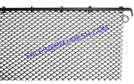 Fireplace Replacement Screen Mesh,black spark screen